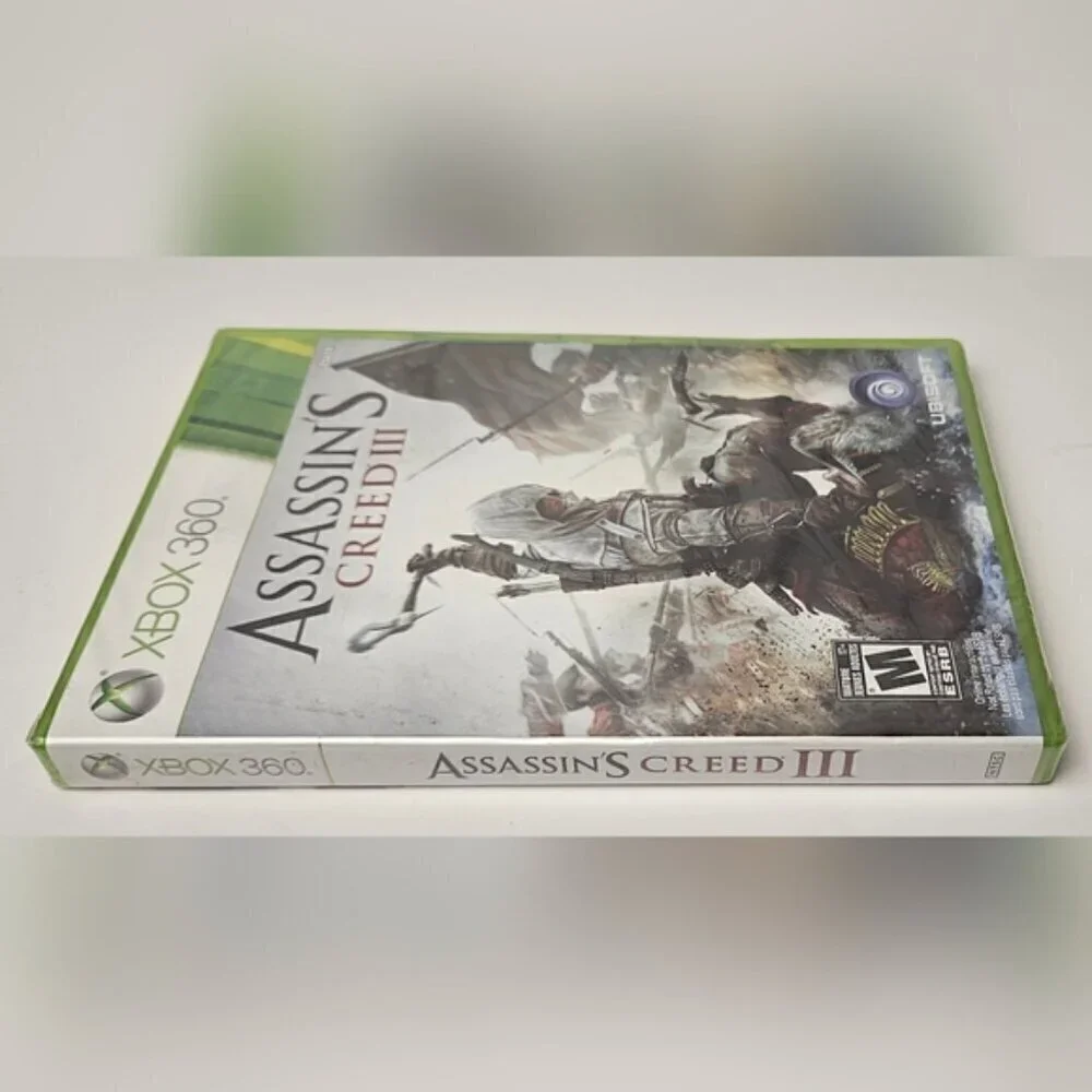 Xbox 360 Assassins Creed 3 Game Stop - Still Sealed